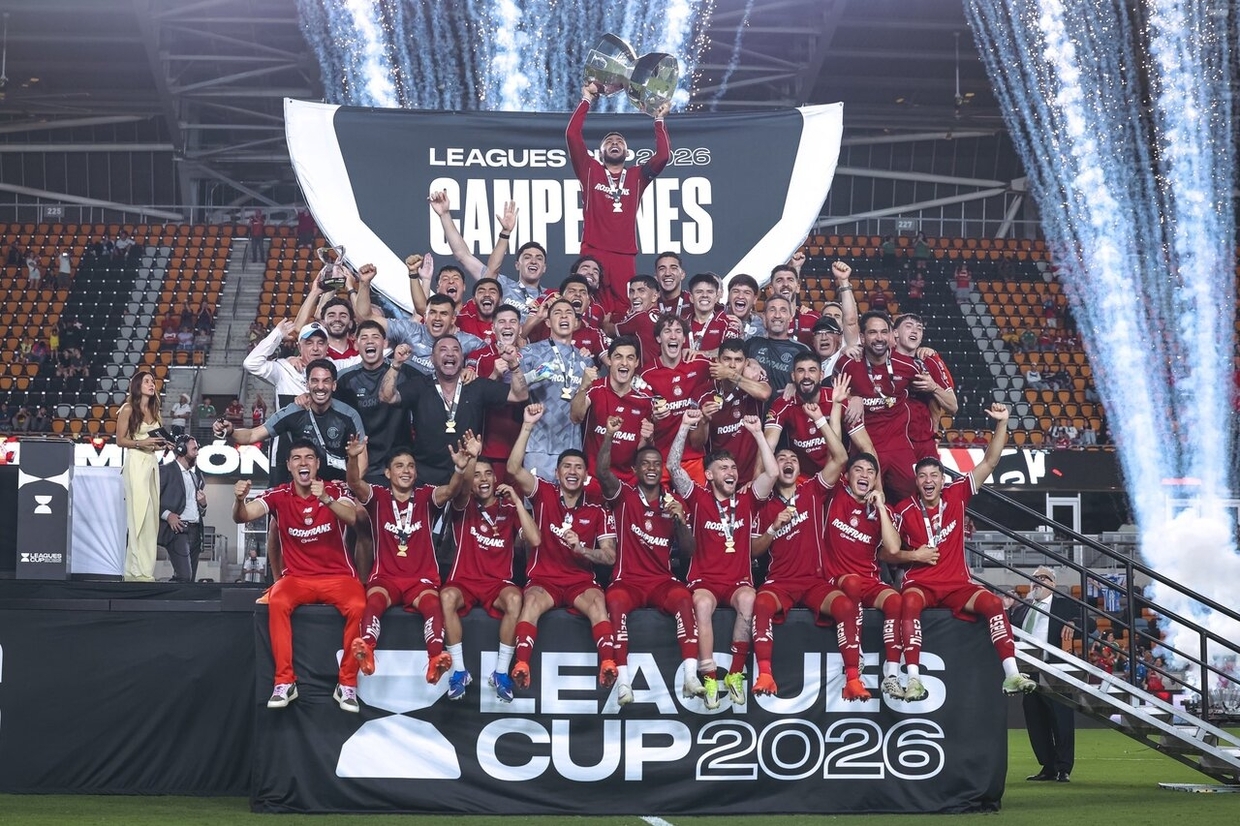 No regresso de Paulinho, Toluca conquista a Leagues Cup