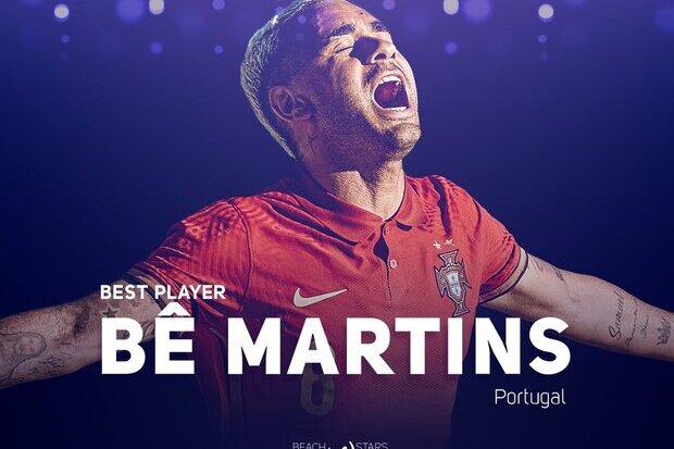 Futebol de praia: Bê Martins eleito melhor jogador do mundo - CNN