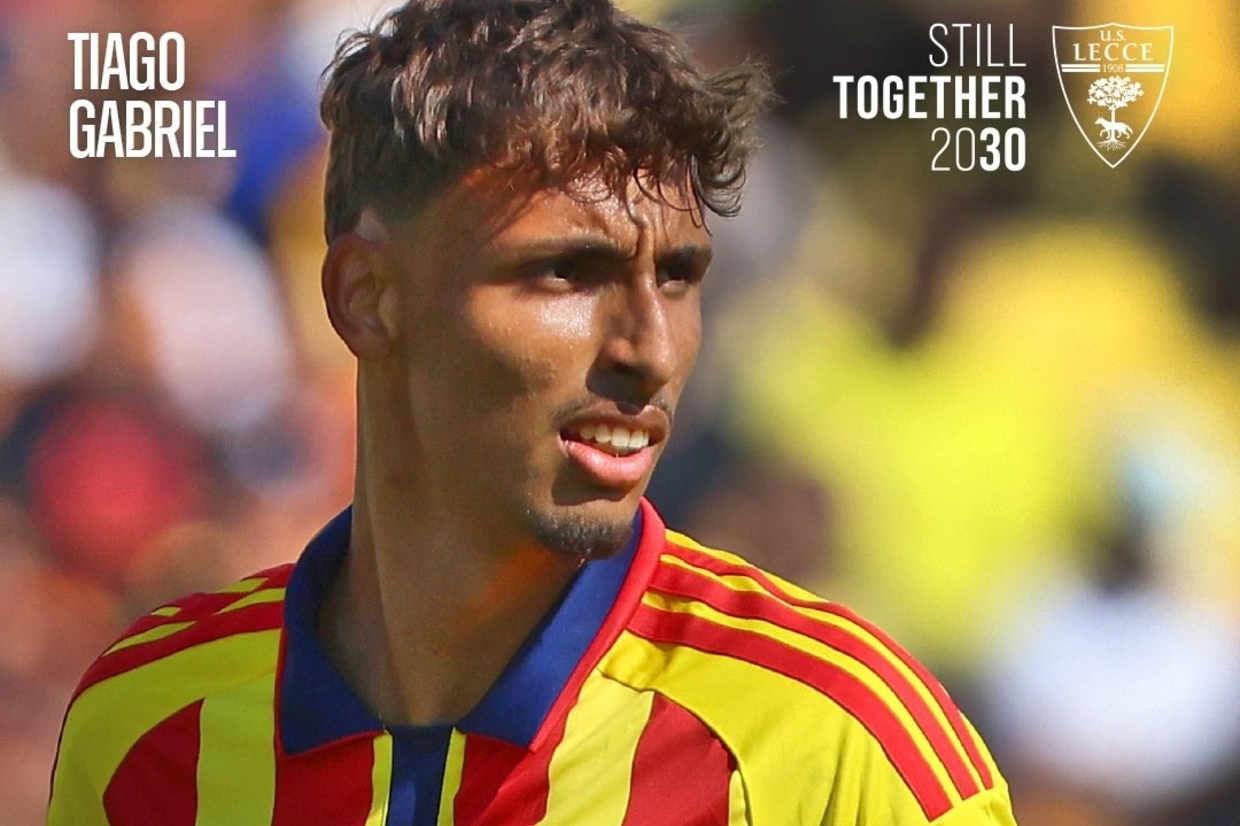 Tiago Gabriel renova vínculo com o Lecce