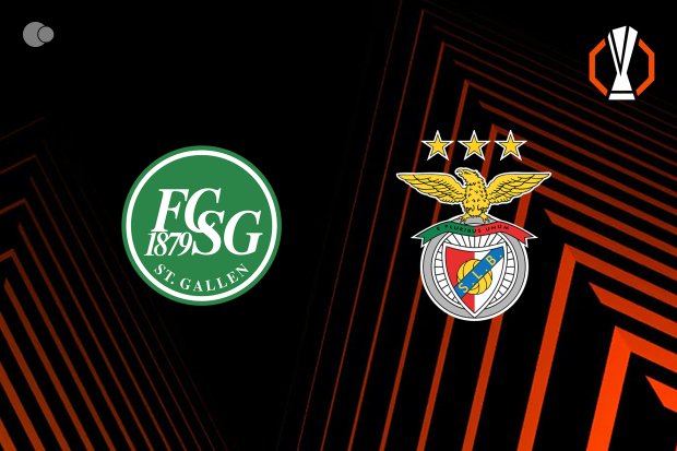 FC St. Gallen 2-1 Benfica ao minuto
