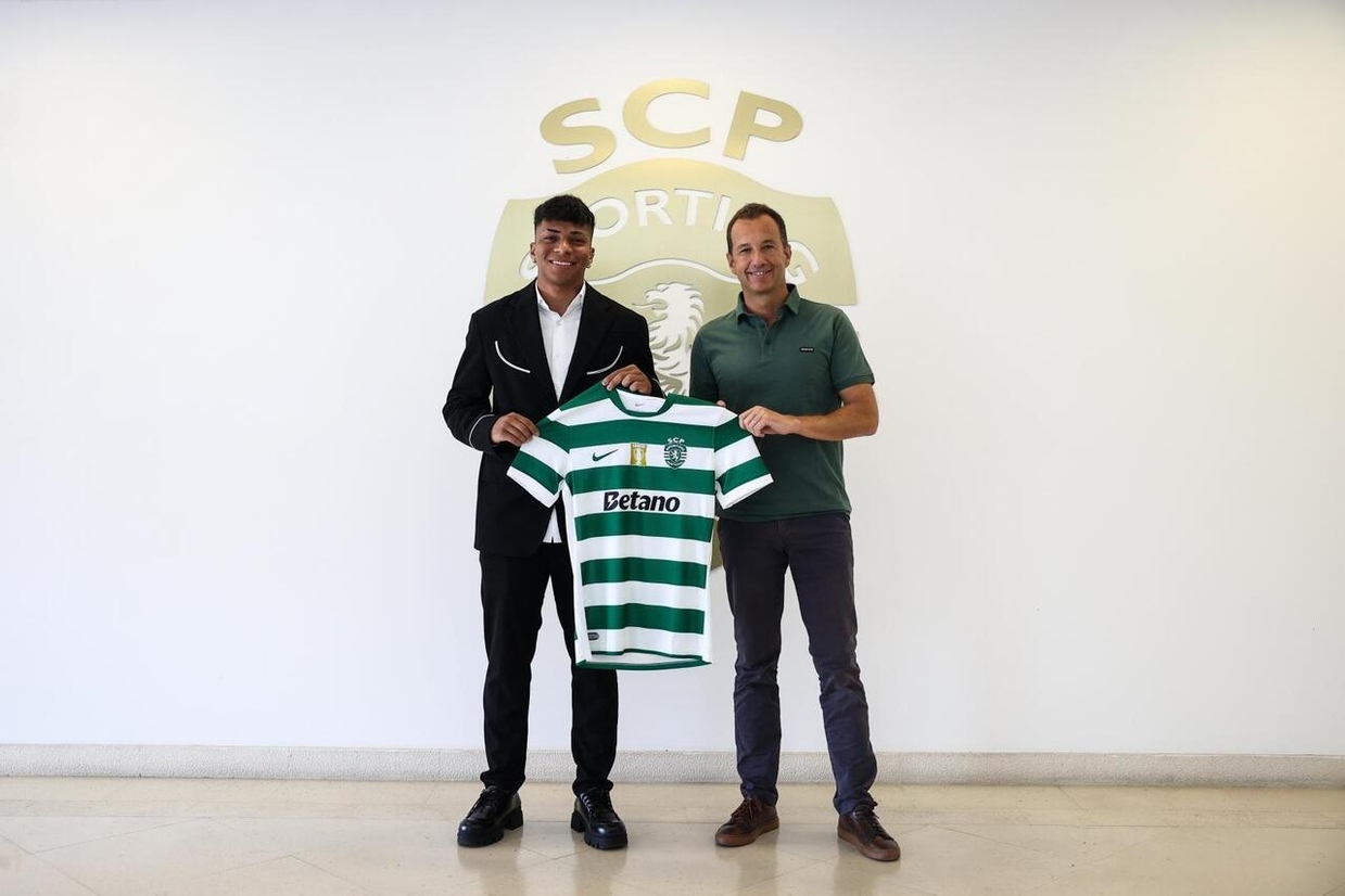 Sporting anuncia chegada de Alisson Santos