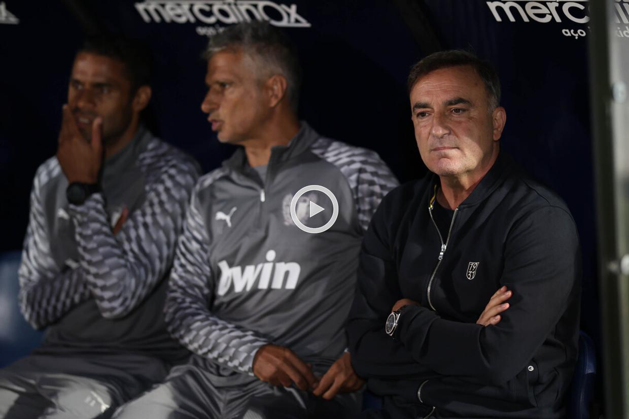 Carlos Carvalhal reage ao nulo na receção do FC Famalicão ao Gil Vicente