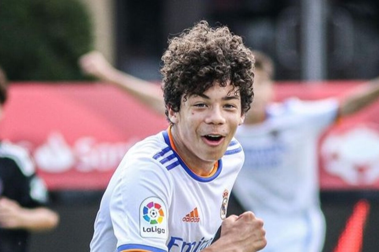 Aos 14 anos, filho de Marcelo renova com o Real Madrid