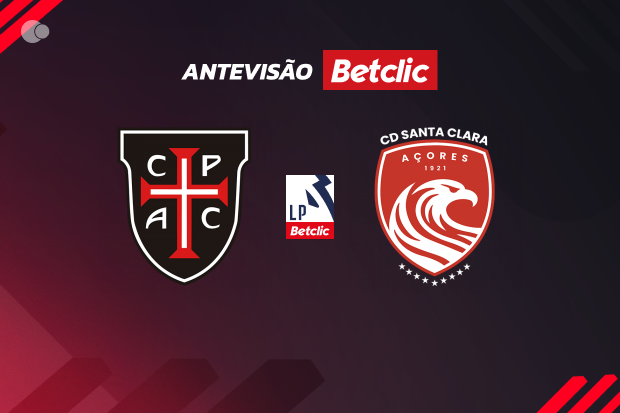 Casa Pia AC x Santa Clara: antevisão, ausências e onzes prováveis