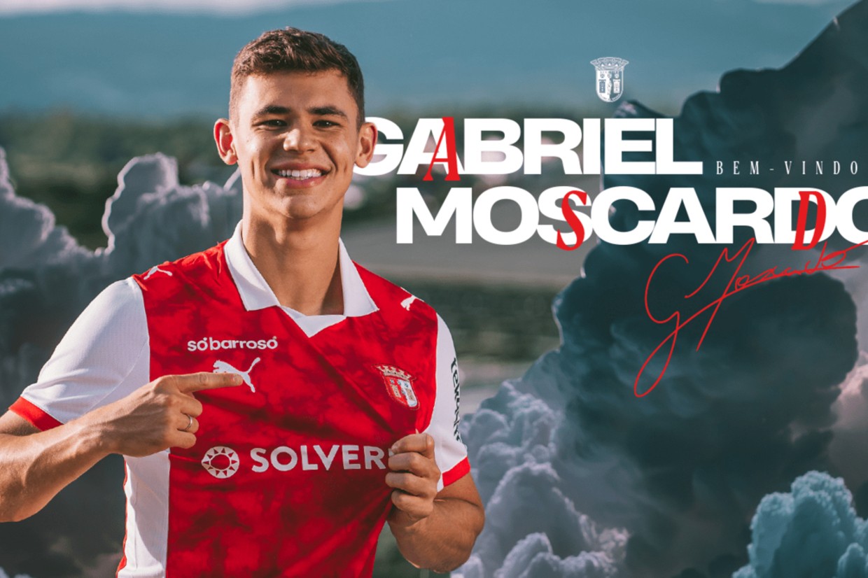 SC BragaはGabriel Moscardoを公式にします