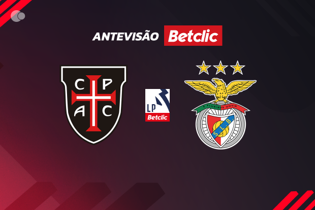 Casa Pia AC x Benfica: antevisão, ausências e onzes prováveis