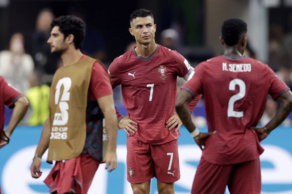 Portugal: terceira vez que Cristiano Ronaldo é suplente não utilizado