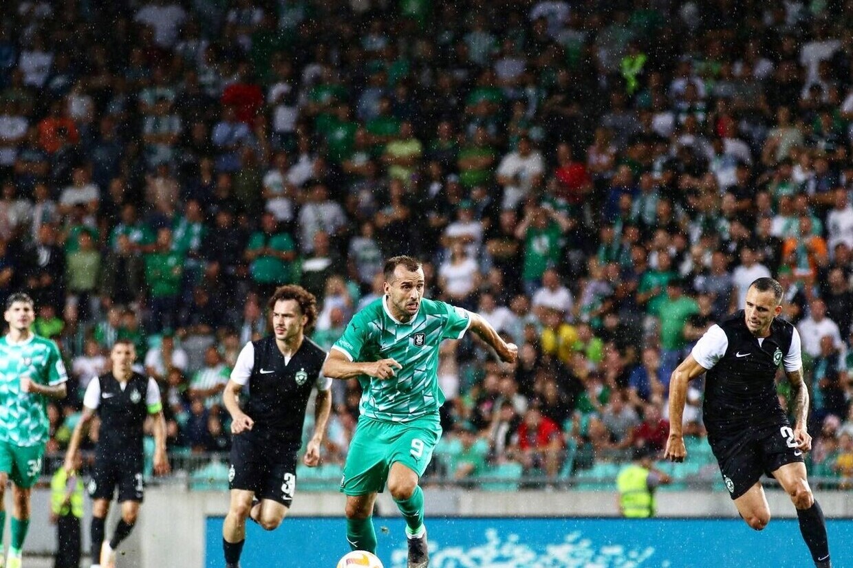 Olimpija Ljubljana de João Henriques elimina Ludogorets em jogo com final  de loucos 