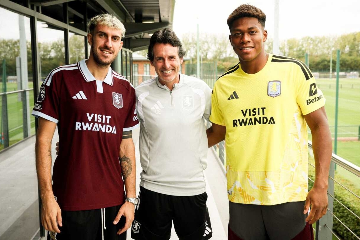 Aston Villa anuncia dois reforços de uma assentada