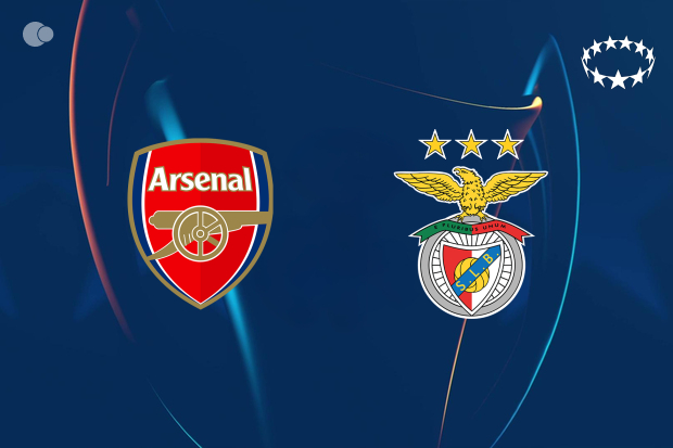 Arsenal 2-0 Benfica ao minuto