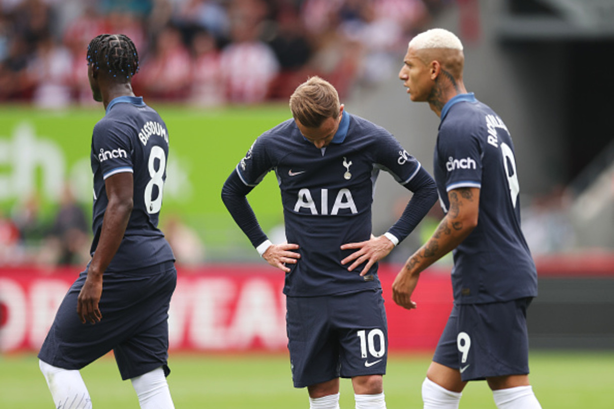 Inglês: Sem Kane, E. Royal garante empate do Tottenham com Brentford