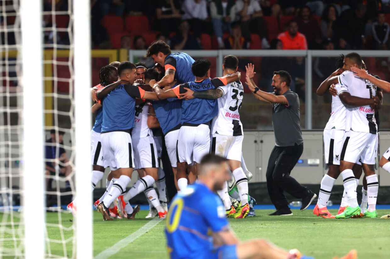 Udinese vence e foge aos lugares de despromoção