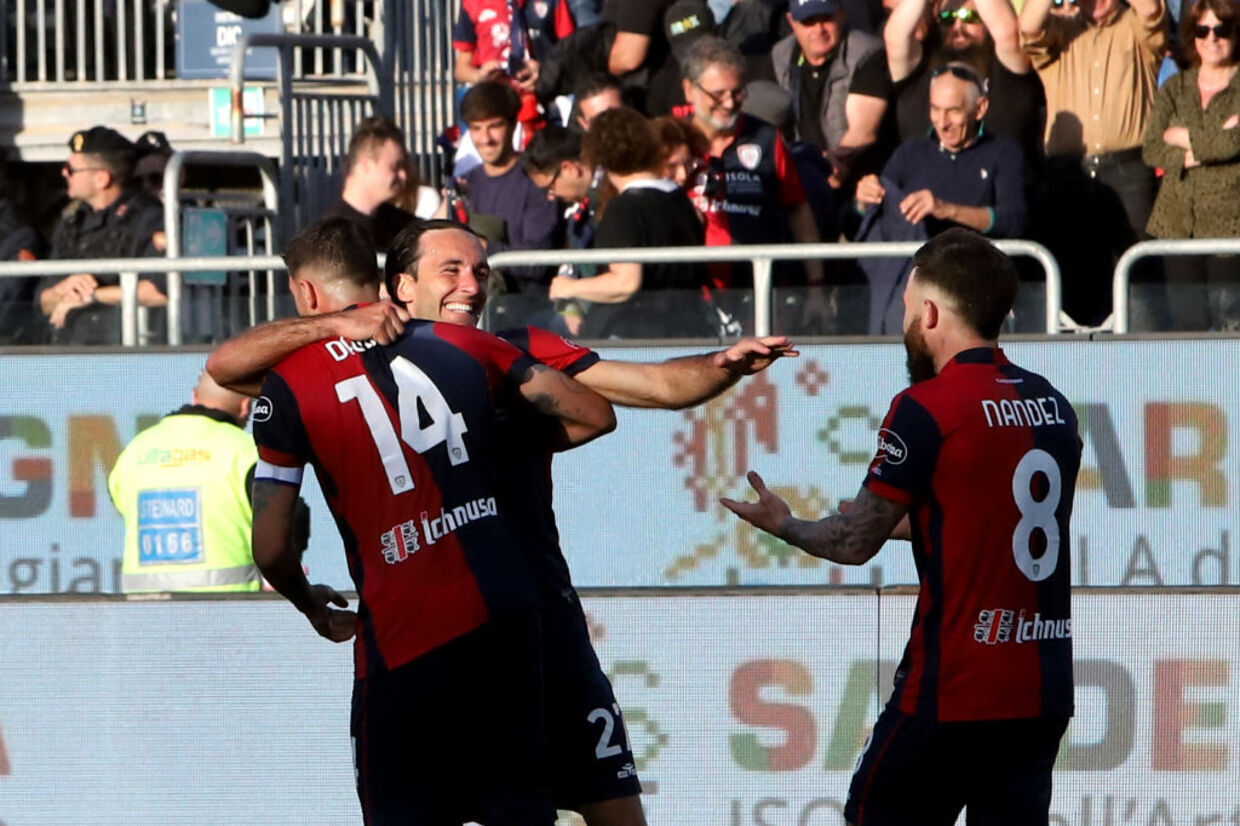 Cagliari assegura manutenção e deixa Sassuolo à beira do abismo