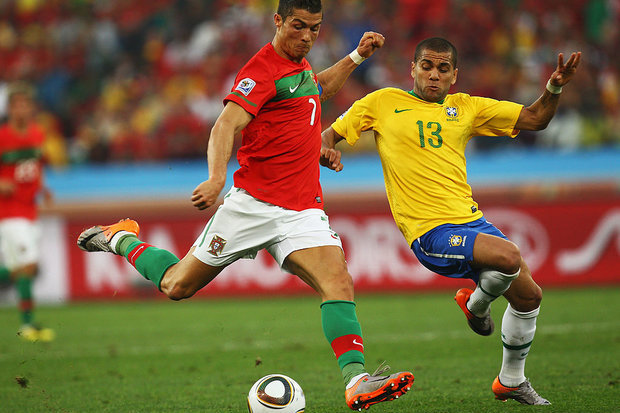 Futebol - Brasil x Portugal