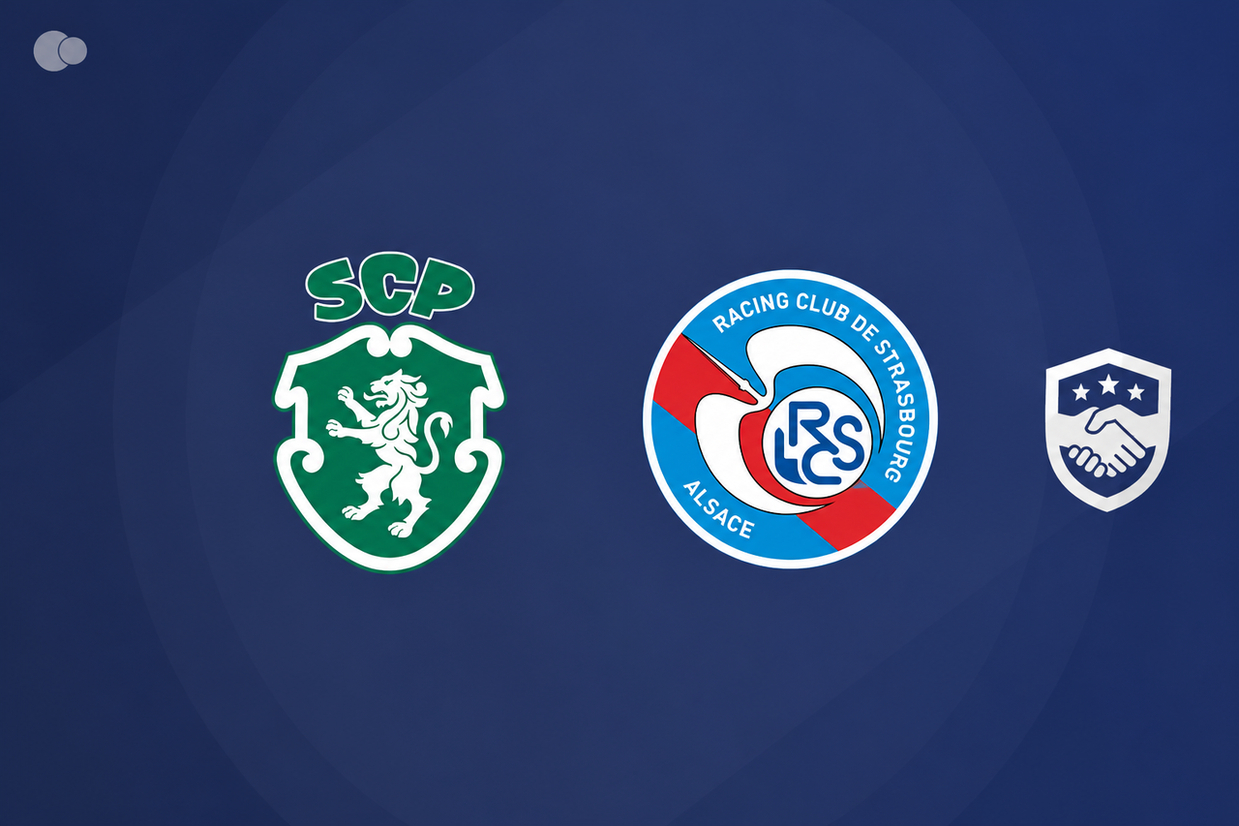 Sporting 1-0 Strasbourg ao minuto: reforço leonino já marcou