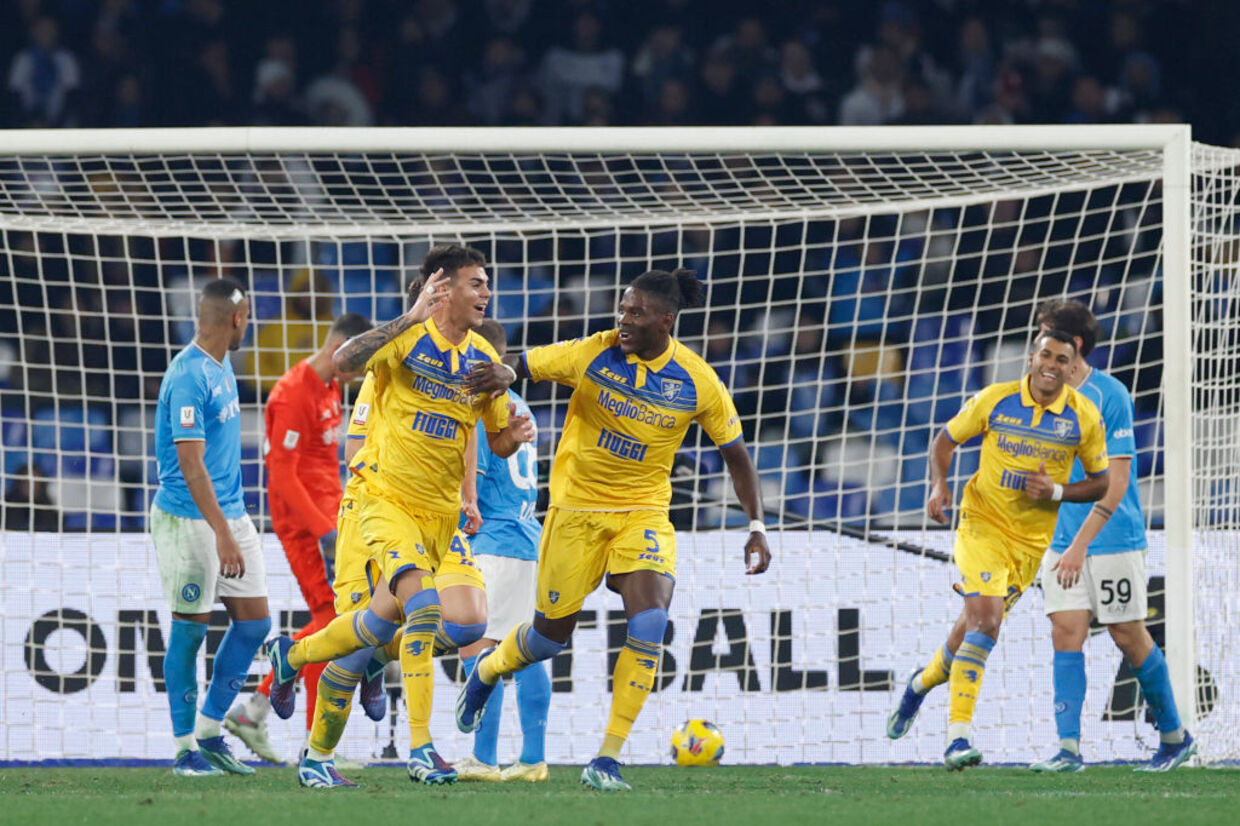 Surpresa em Itália: Napoli cai da Taça com goleada sofrida em casa