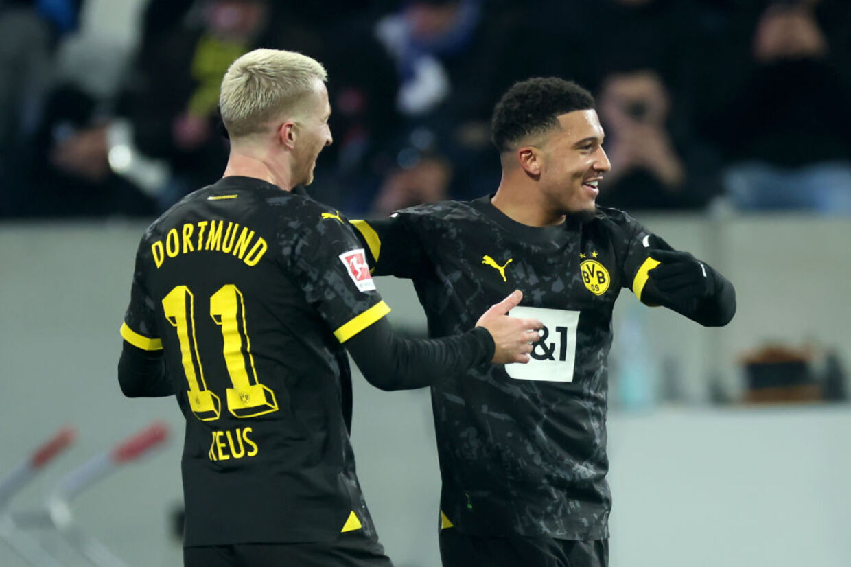 Sancho assiste no regresso ao Borussia Dortmund