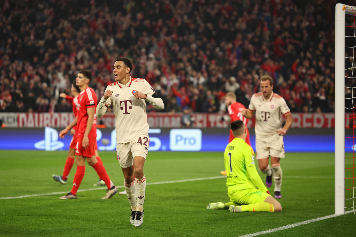Ficha de Jogo Bayern München 1-0 Benfica :: UEFA Champions League 2024/25