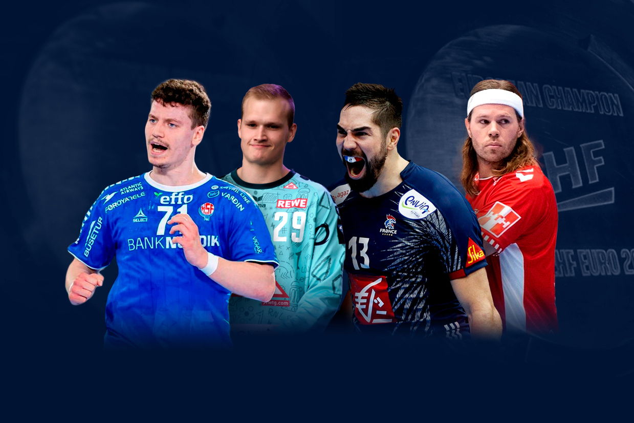 Cinco jovens promessas e cinco «estrelas» no EHF Euro 2024
