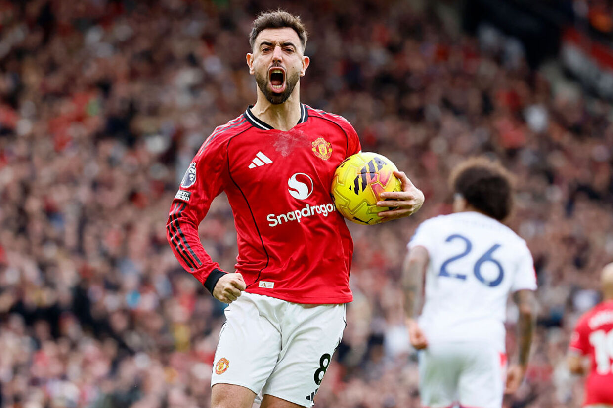 Bruno Fernandes eleito jogador do ano pela PFA