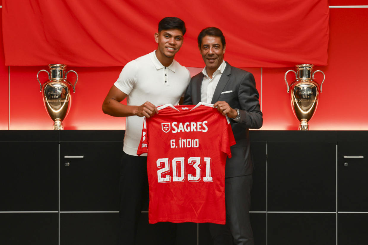 Maior e oficial: Benfica anuncia contratação de Gabriel Índio