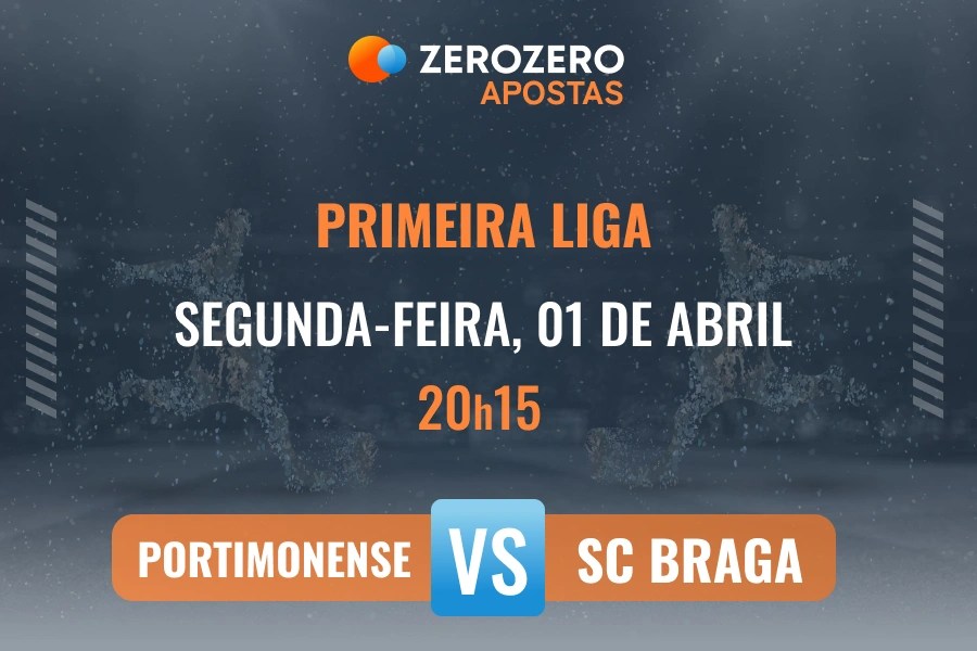 Odds e prognstico Portimonense vs SC Braga  01/04/2024  Primeira Liga