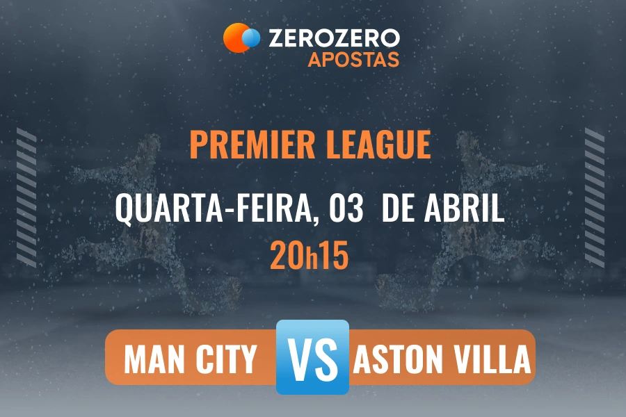 Odds e prognstico Manchester City vs Aston Villa  03/04/2024  Premier League  
