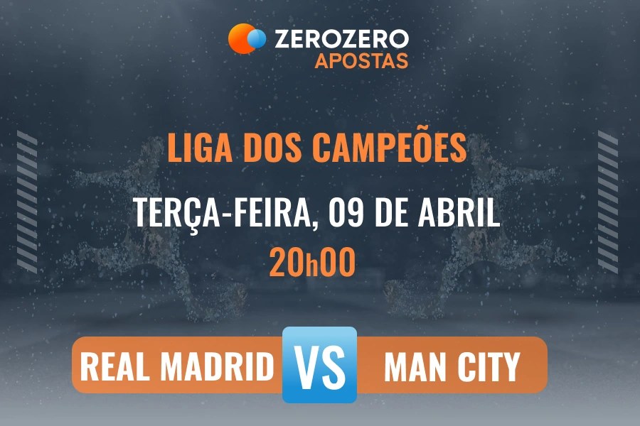 Odds e prognstico Real Madrid vs Manchester City  09/04/2024  Liga dos Campees