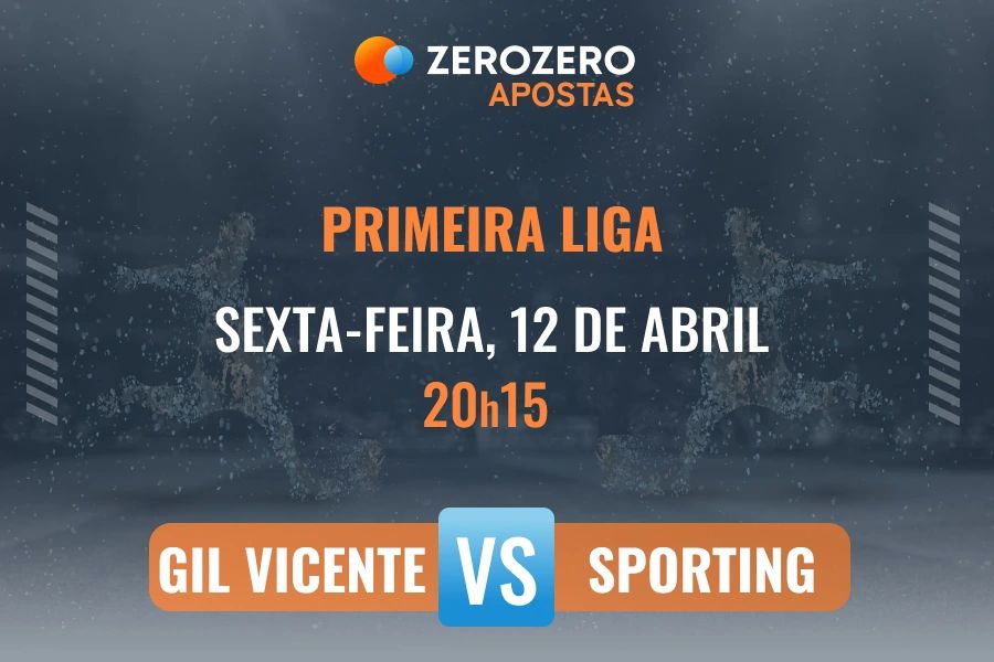 Odds e prognstico Gil Vicente vs Sporting  12/04/2024  Primeira Liga