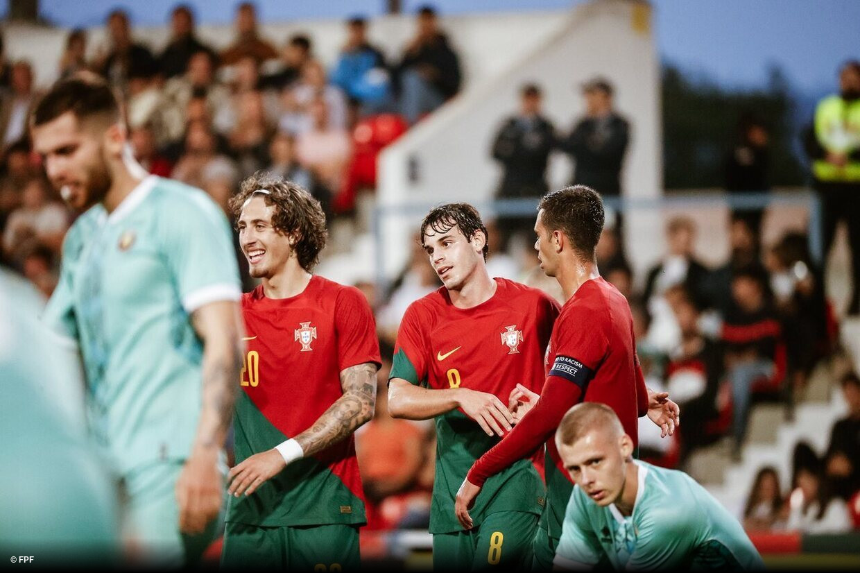 Sub-21: Portugal goleia a Bielorrússia por 5-0