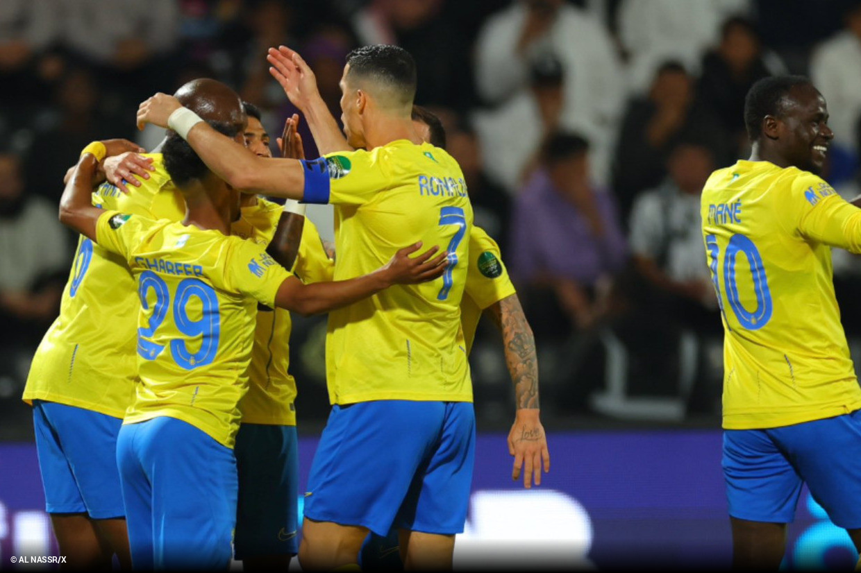 O Al-Nassr vai à final da Champions árabe e Ronaldo marcou o golo que valeu  a qualificação