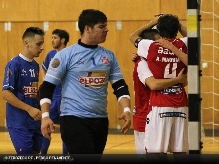 Futsal: Braga/AAUM v Belenenses J6 2013/2014