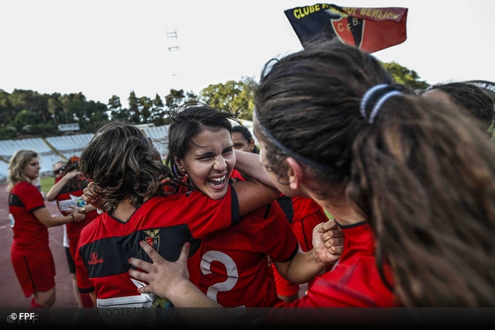 Final da Taa de Portugal Feminina Futebol Benfica vs Clube de Alberga