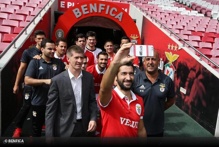 Apresentao equipa do Benfica