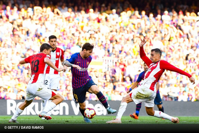 Lionel Messi, Dani Garcia, Oscar de Marcos