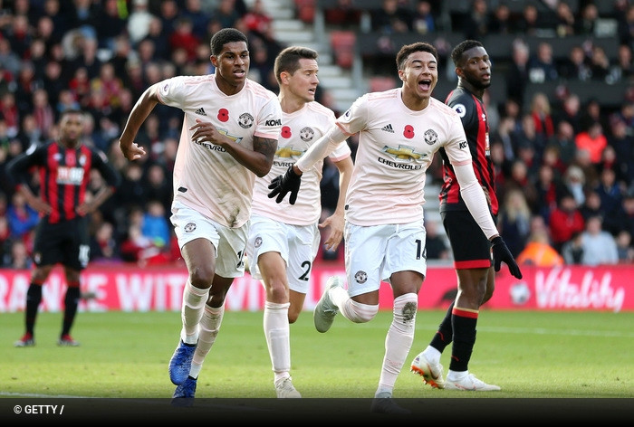 AFC Bournemouth x Manchester United - Premier League 2018/2019 - CampeonatoJornada 11