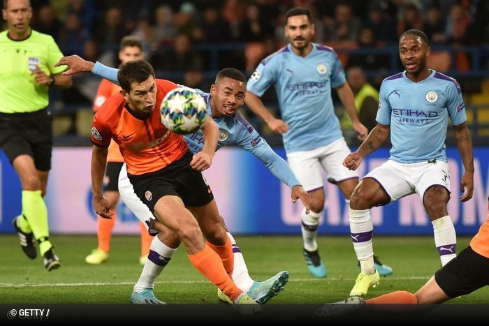 Shakhtar Donetsk x Manchester City - Liga dos Campees 2019/2020 - Fase de GruposGrupo C