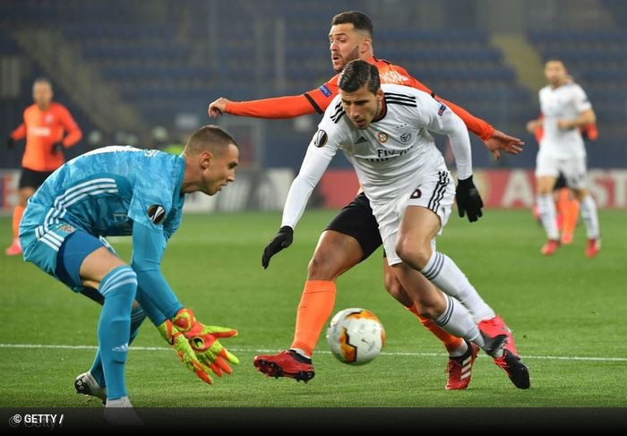 Shakhtar Donetsk x Benfica - Europa League 2019/2020 - 1/16 de Final | 1 Mo