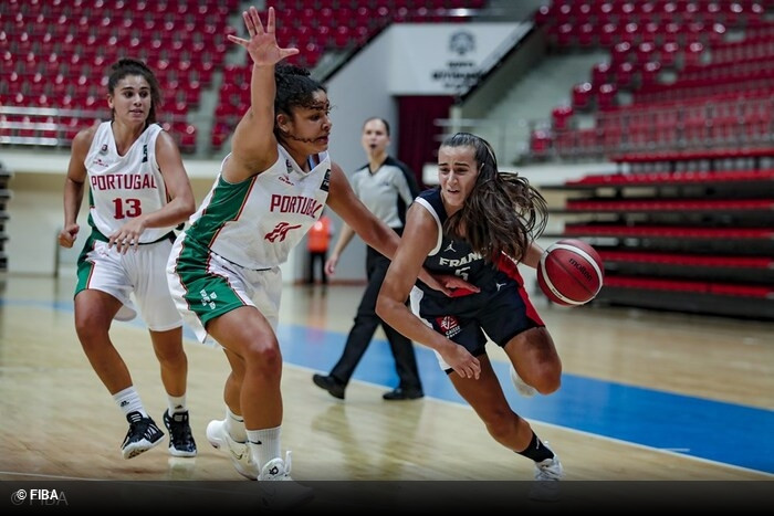 Portugal x Frana - FIBAE U20 Womens Challengers 2021 - Fase de GruposGrupo C
