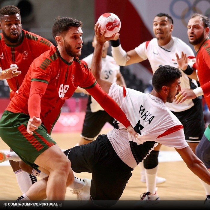 Portugal x Egito - Jogos Olmpicos Andebol 2021 - Fase de GruposGrupo B