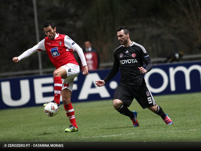 SC Braga v Besiktas Europa League 11/12